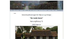 Desktop Screenshot of derundehaver.dk